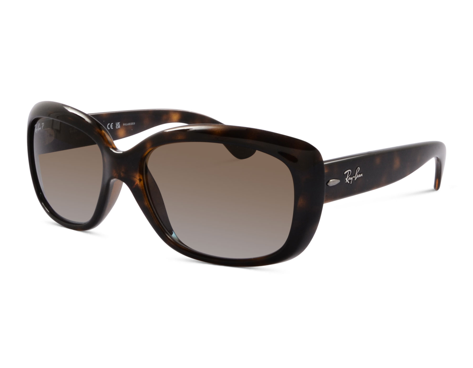 Ray-Ban Jackie Ohh RB4101 710/T5 58 Havanna Polarisiert