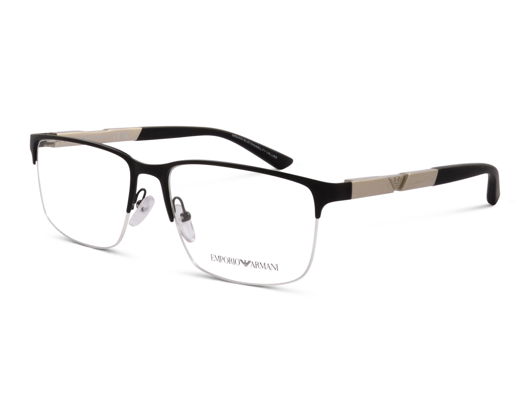 Emporio Armani EA 1164 3001 56 Schwarz matt
