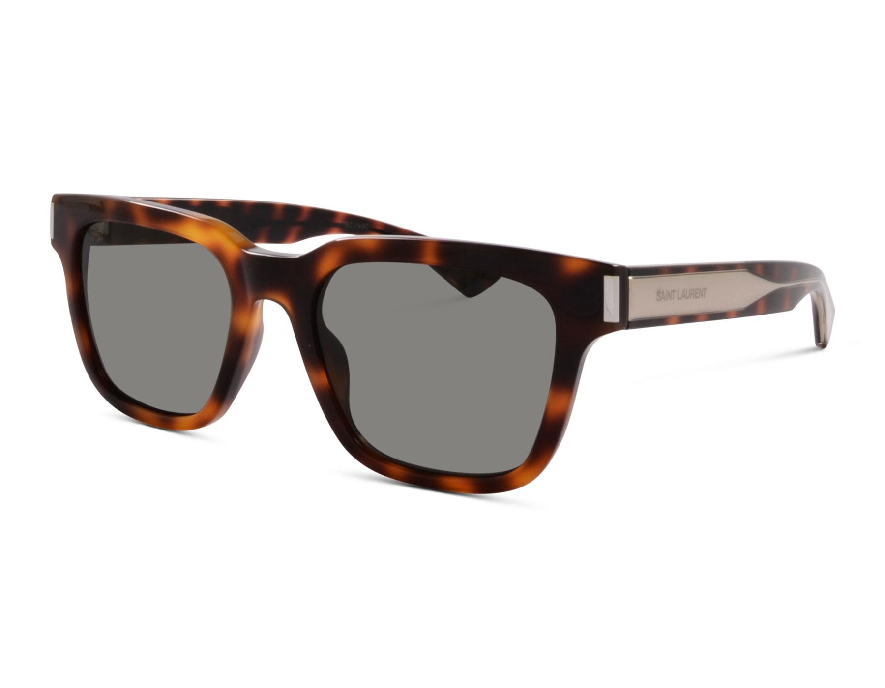 Saint Laurent SL 790 003 53 Havanna Braun/Silber