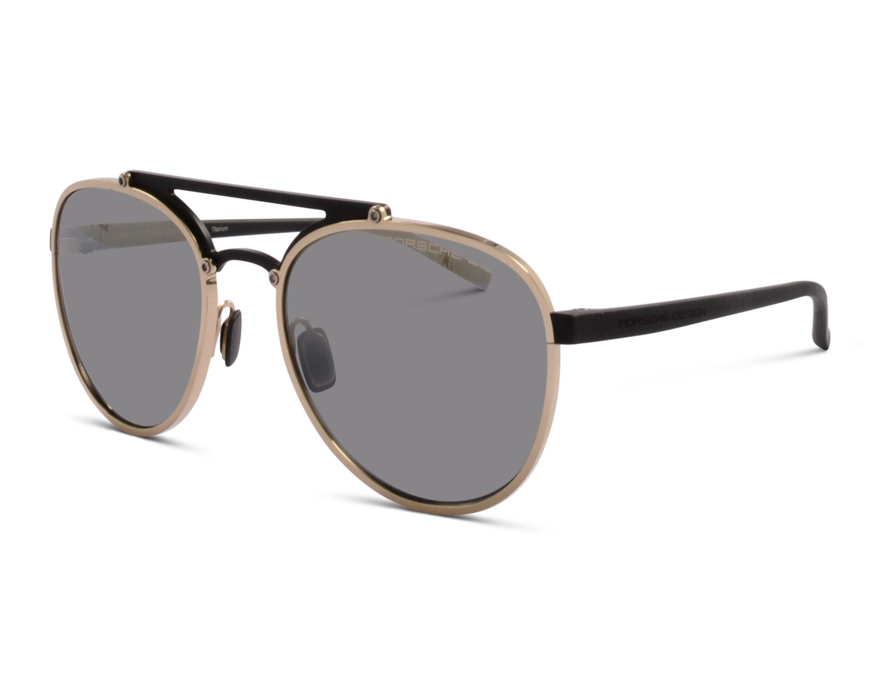 Porsche Design P8972 B 55 Schwarz matt/Gold