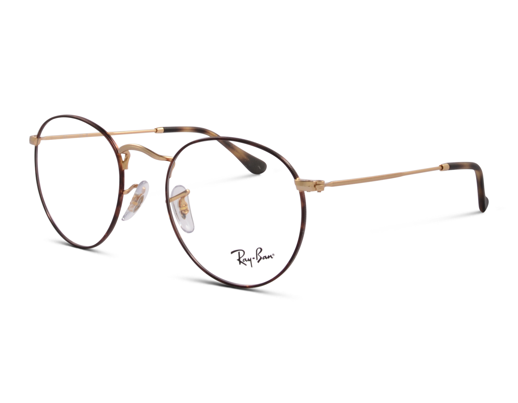 Ray-Ban RB3447V 3188 50 Goldfarben/Havanna matt