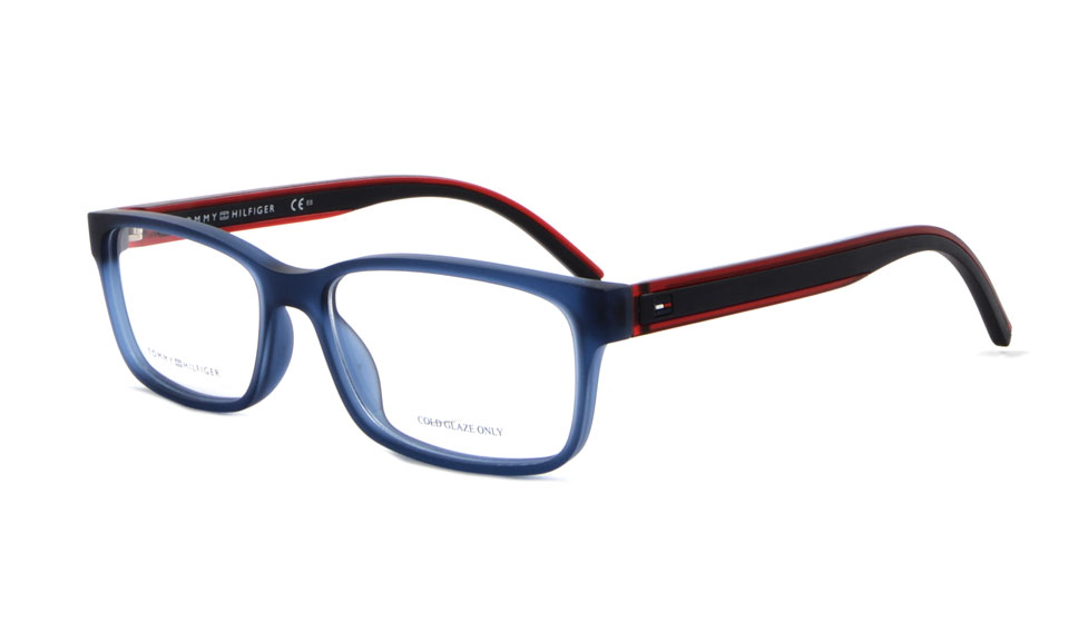 siglo Remo Príncipe Tommy Hilfiger TH 1495 PJP 54 Blau Matt: Brille online kaufen - Brille  Kaulard - dein Online-Optiker
