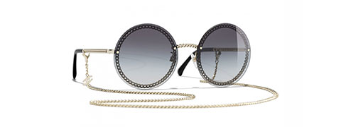 Chanel-Sonnenbrille-mit-Kette-CH-4245