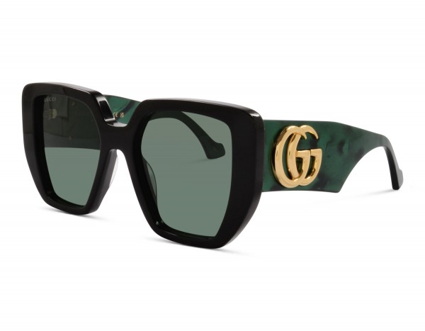 Gucci GG0956S 001 Schwarz/Grün 54